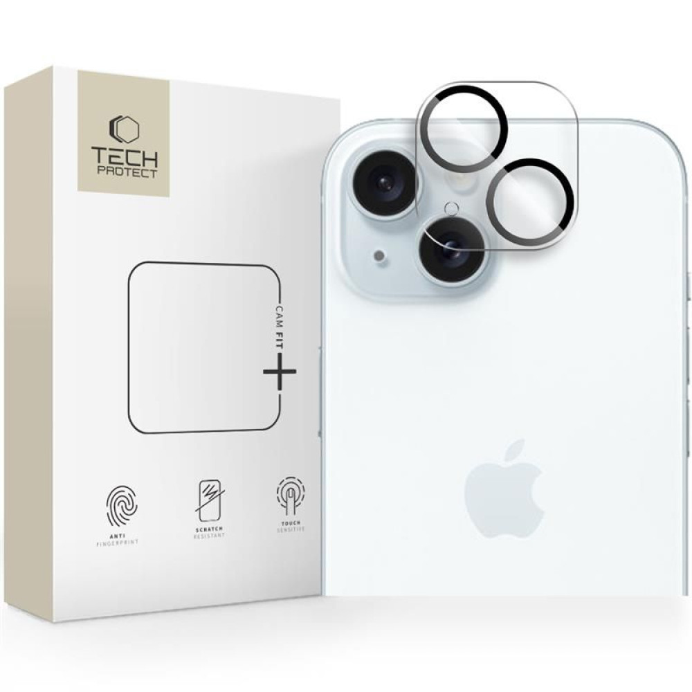 Hofi CAMFIT+ Camera Tempered Glass για Apple iPhone 14 /14 Plus /15 /15 Plus (Διάφανο)