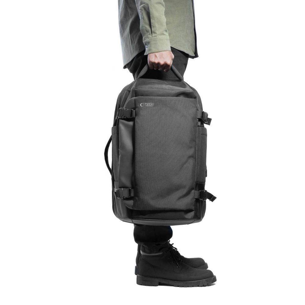 Tech-Protect Defender S40 Τσάντα Πλάτης 40L για Laptop 16" (Μαύρο)