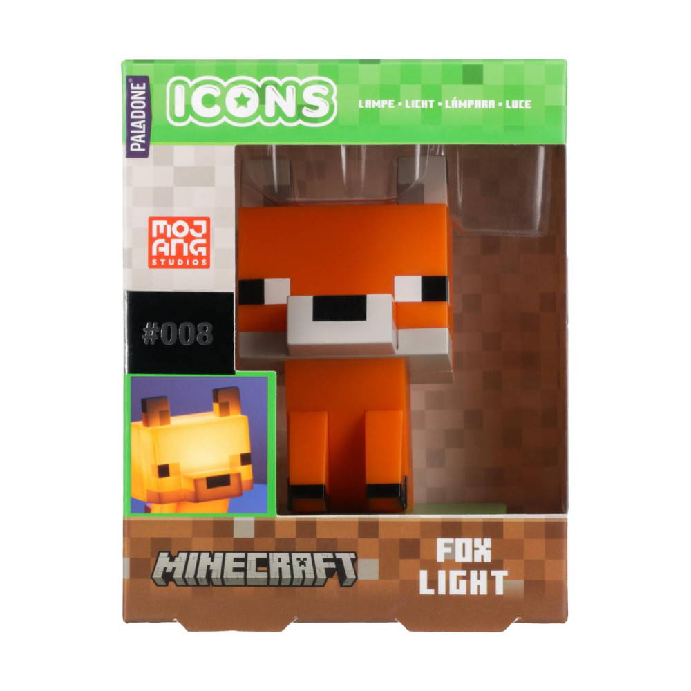 Paladone Icons: Minecraft - Fox Light