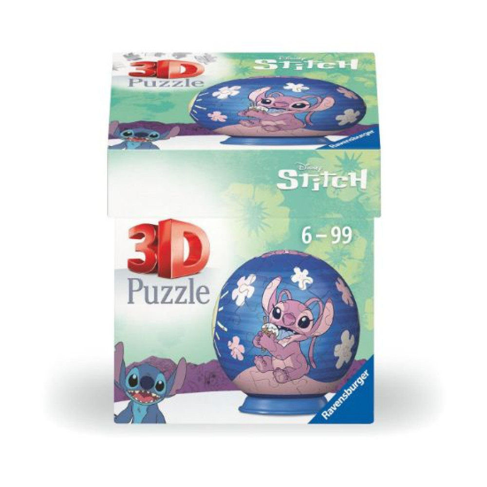 3D Puzzle Disney Stitch - Angel (54pcs)