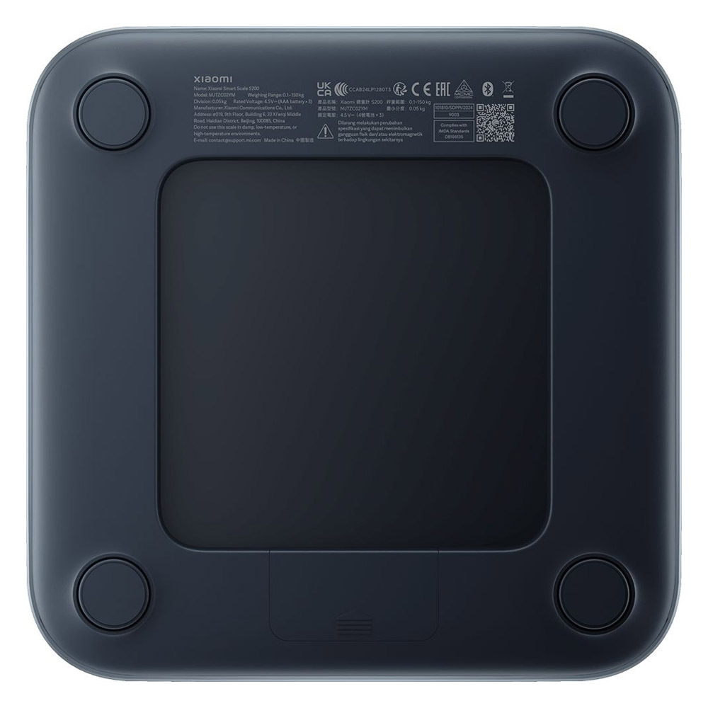 Xiaomi Mi Body Smart Scale S200 Ζυγαριά (BHR9239GL) (Dark Grey)