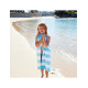 Dock & Bay Παιδική Πετσέτα Θαλάσσης Μικροΐνών 130 x 70 cm - Tulum Blue