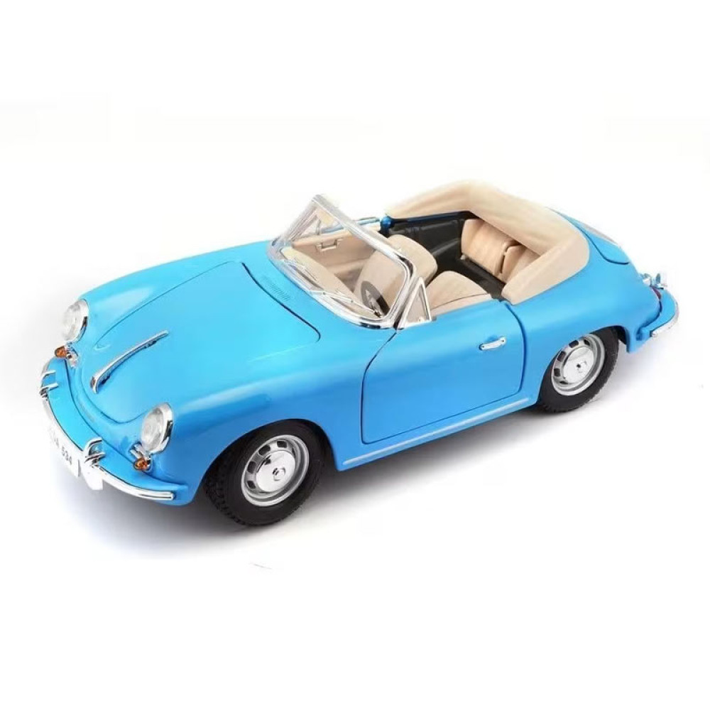 Bburago Porsche 356B Cabriolet (1961) 1/18 (Μπλε)