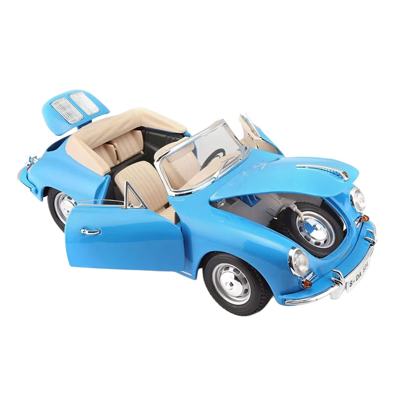 Bburago Porsche 356B Cabriolet (1961) 1/18 (Μπλε)