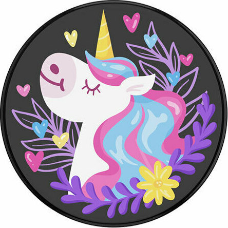 PopSockets Unicorn Day Dreams Black Gloss