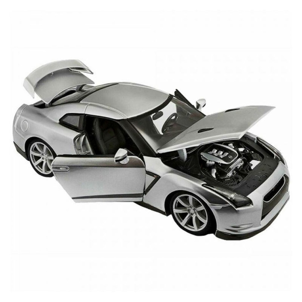 Bburago Nissan GT-R R35 (2009) 1/18 (Ασημί)