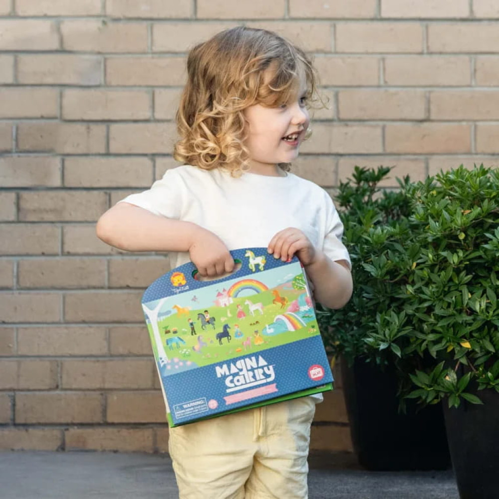 Tiger Tribe Φορητό Mαγνητικό Παιχνίδι – Το Βασίλειο των Μονόκερων