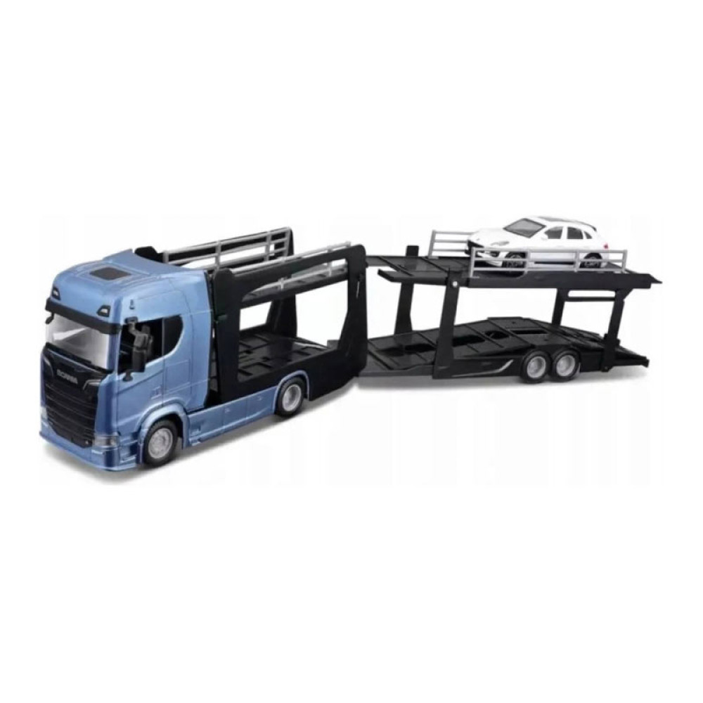 Bburago Scania 770s, Porsche Macan Turbo 1/43