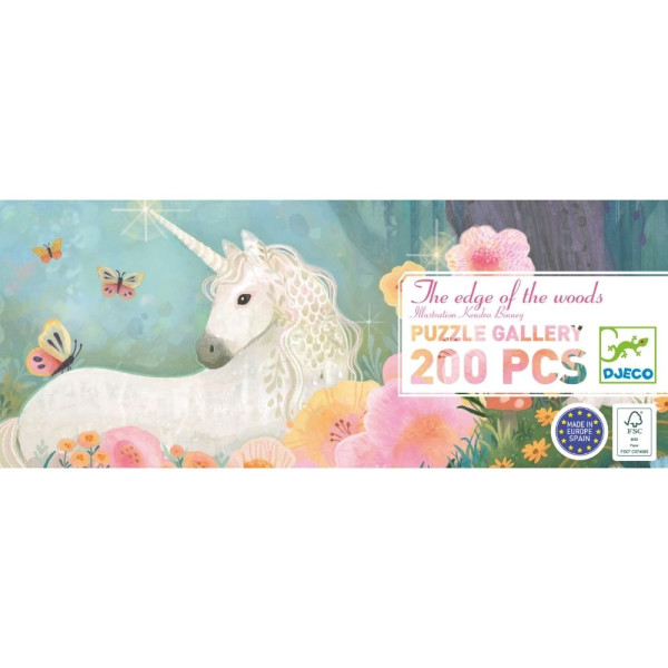 Djeco Παζλ 200τμχ Στην Άκρη του Δάσους