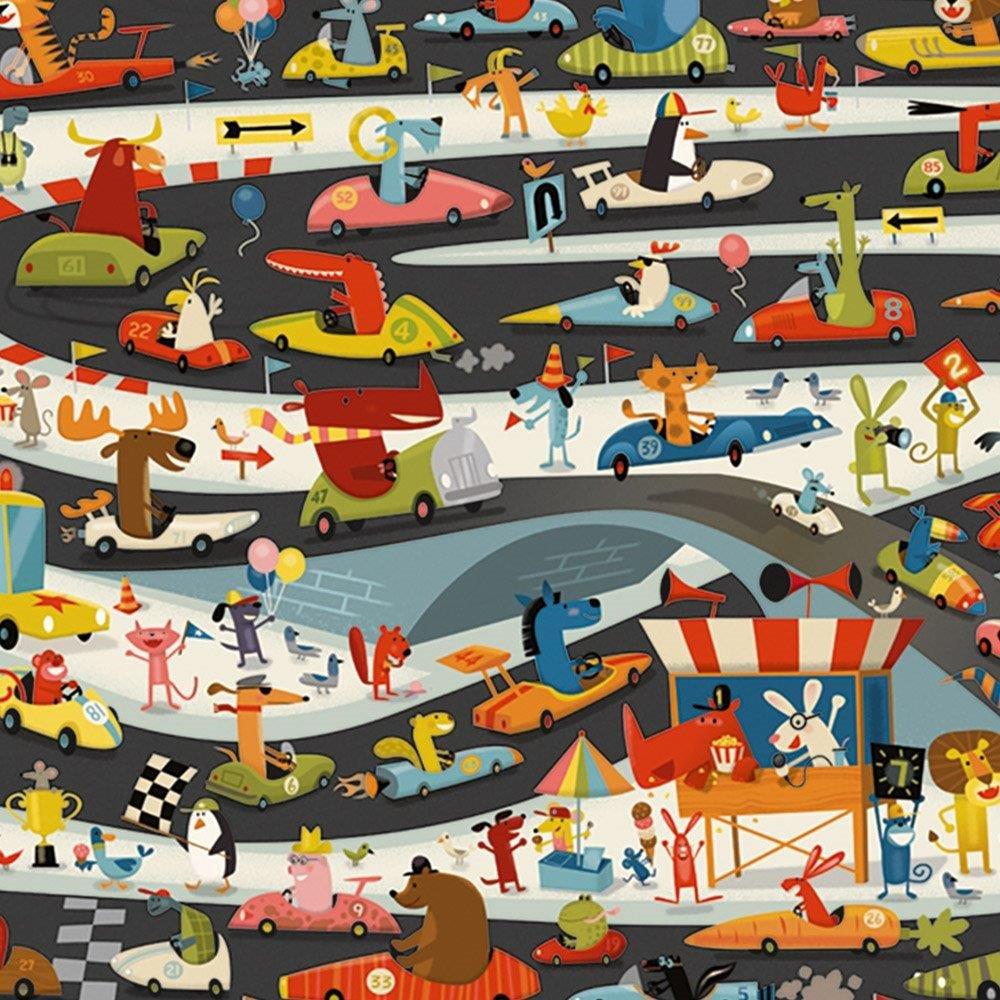 Djeco Παζλ Παρατήρησης "Ράλι αυτοκινήτου" 54 τεμ.