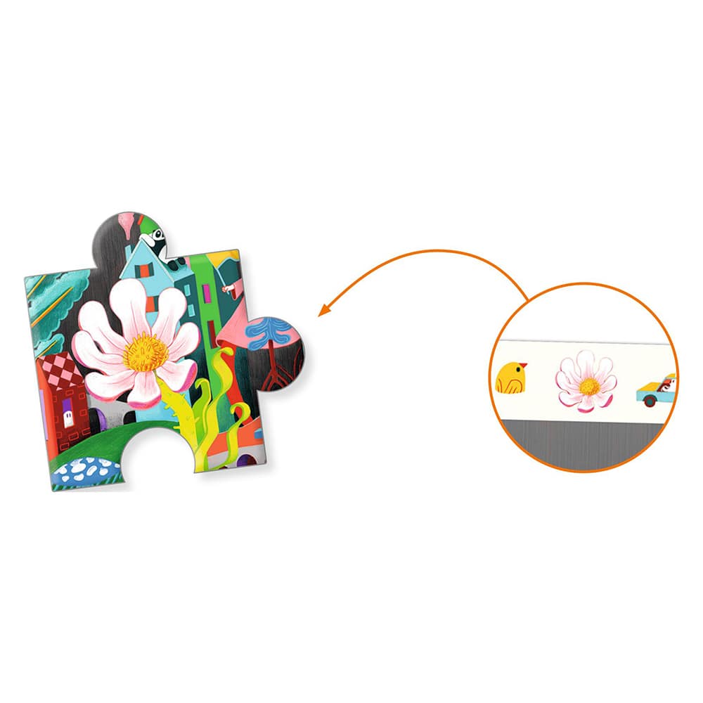 Djeco Παζλ Παρατήρησης "Παράξενη πόλη" 200 τεμ.