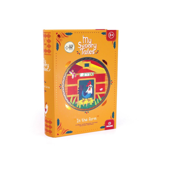 Svoora Μαγνητικό Βιβλίο Δημιουργίας Παραμυθιών My SvooryTales "Φάρμα"