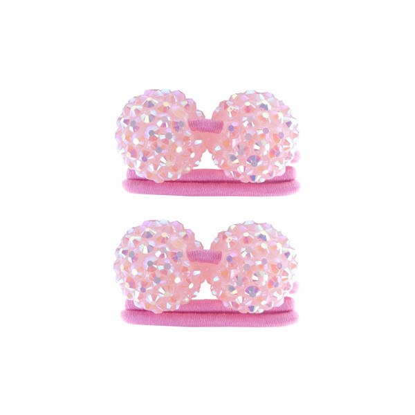 Great Pretenders Λαστιχάκια Μαλλιών "Μπαλίτσες με Πέρλες" 2 τμχ