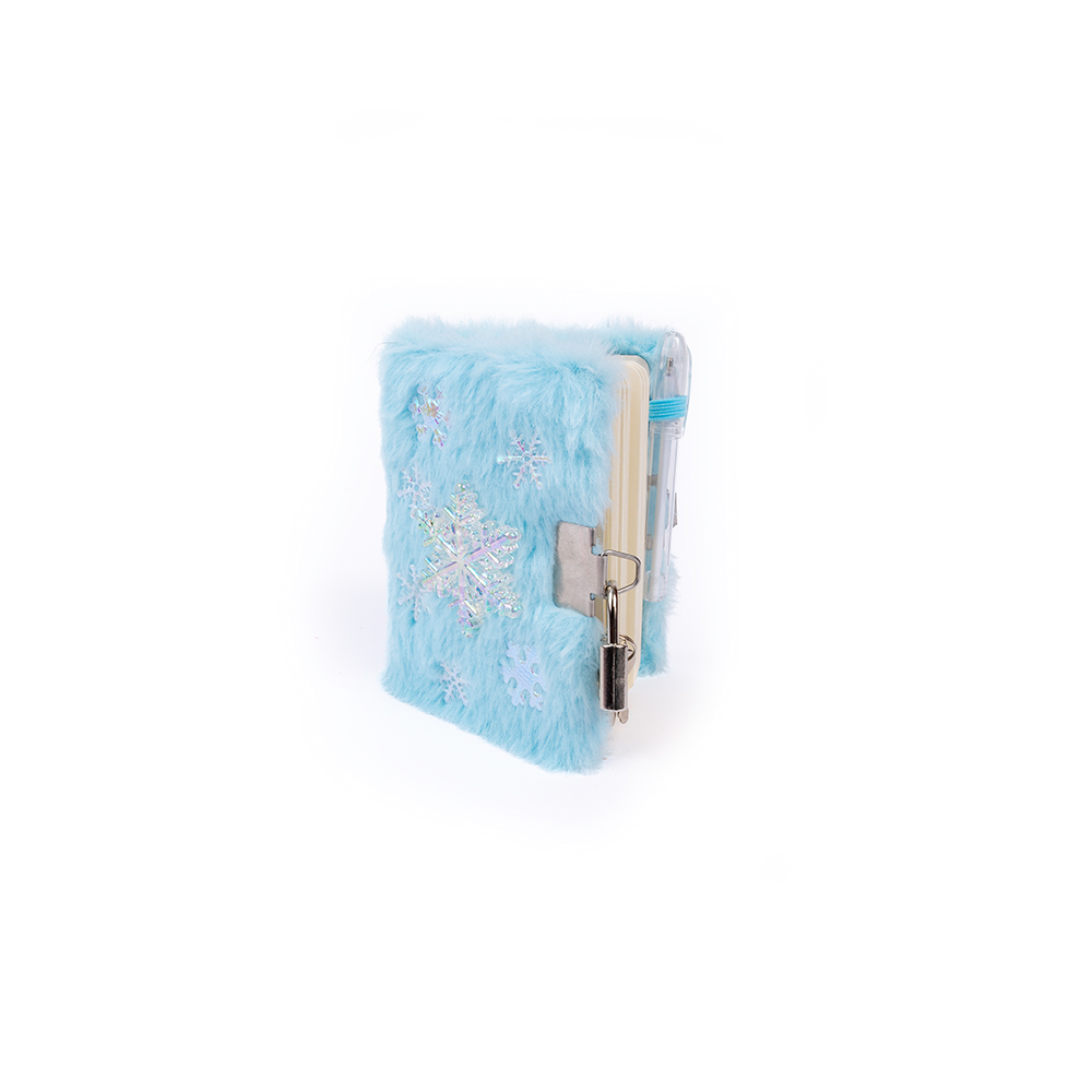 Great Pretenders Γούνινο Ημερολόγιο με Κλειδαριά και Στυλό "Έλσα" 