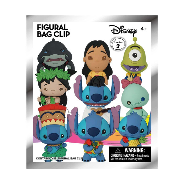 Φιγούρα Μπρελόκ Monogram Disney: Stitch 3D Foam Bag Clip Series 2