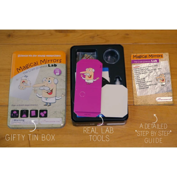 The Purple Cow Πειράματα - Εργαστήριο Μαγικοί Καθρέφτες