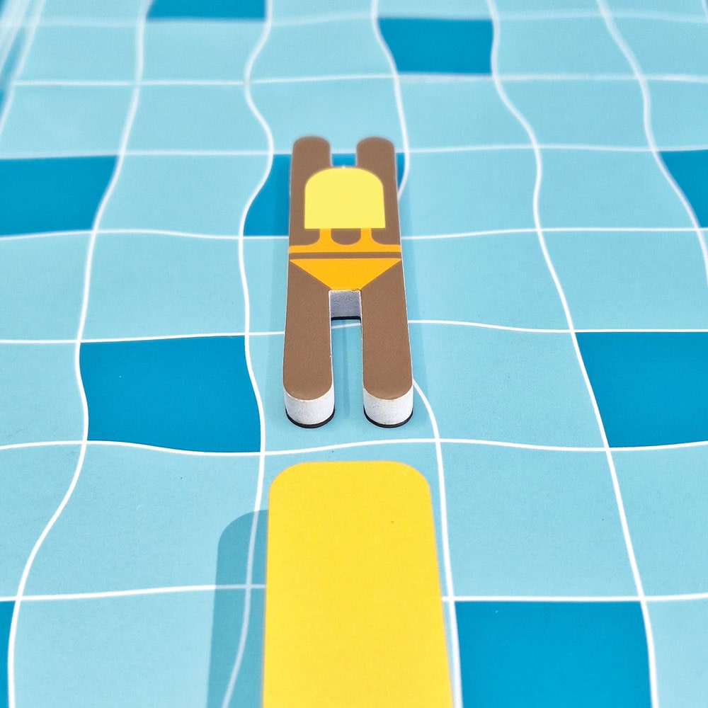 Svoora Επιτραπέζιο Μαγνητικό Παιχνίδι "Πάρτι στην Πισίνα"