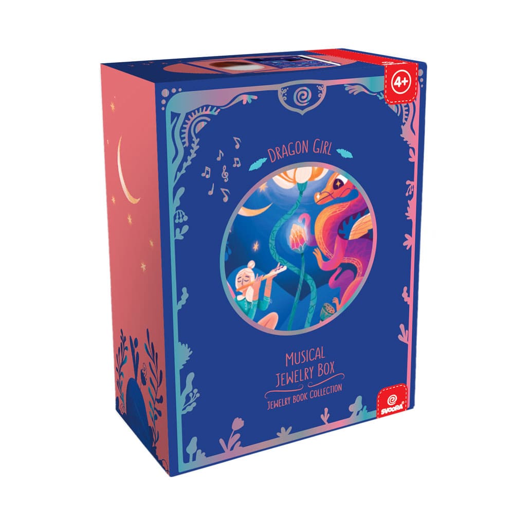 Svoora Μουσικό Βιβλίο - Μπιζουτιέρα "Το Κορίτσι των Δράκων"
