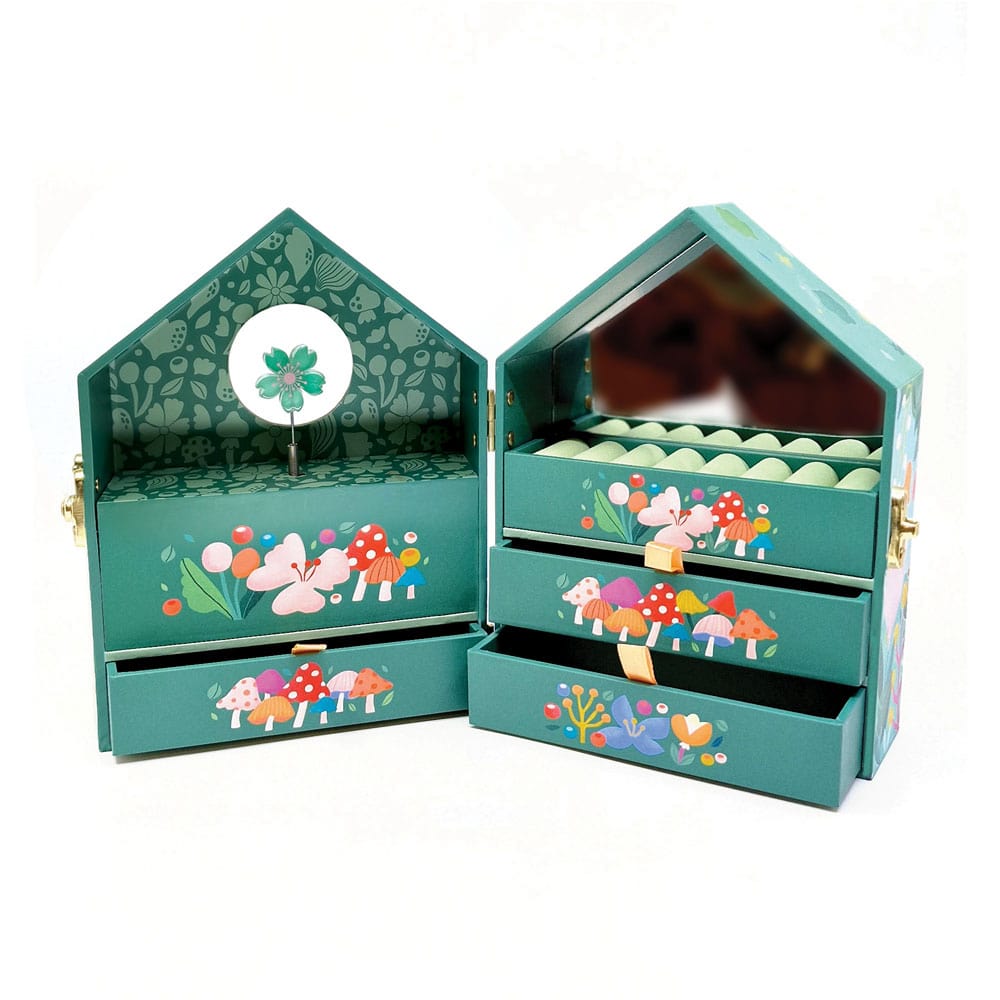 Svoora Μουσικό Κουτί - Μπιζουτιέρα που Φωσφορίζει στο Σκοτάδι "Δεντρόσπιτο"