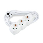 Technik Πολύπριζο 3 Θέσεων 3x1,5mm 5m (Λευκό)