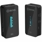 Boya BY-XM6-S1 Σετ Ασύρματο Μικρόφωνο Πέτου, Clip On Δημοσιογραφικό
