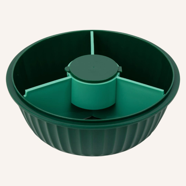 Yumbox Poke Bowl Φαγητοδοχείο με 3 χωρίσματα (Kale Green)