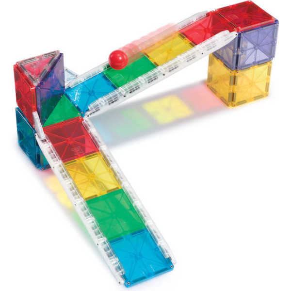 Magna-Tiles Μαγνητικό Παιχνίδι 33 Κομματιών Rail Racers