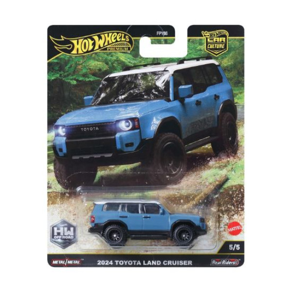 Mattel Hot Wheels Premium Car Culture: 2024 Toyota Land Cruiser (JBK52)