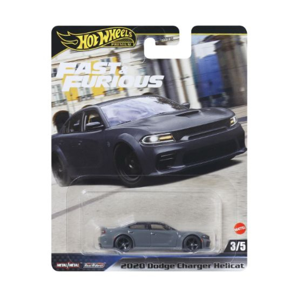 Mattel Hot Wheels Premium: Fast & Furious - 2020 Dodge Charger Hellcat (JBL96)
