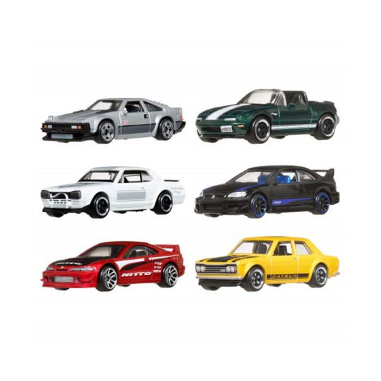 Mattel Hot Wheels: Κασετίνα Streets Of Japan Multipack (JBY77)