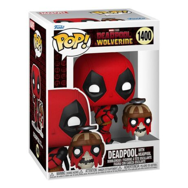 Φιγούρα Funko Pop! Marvel: Deadpool & Wolverine - Deadpool with Headpool #1400 