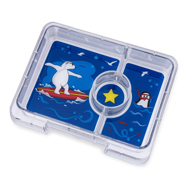 Yumbox Snack Ανταλλακτικός Δίσκος Polar Bear