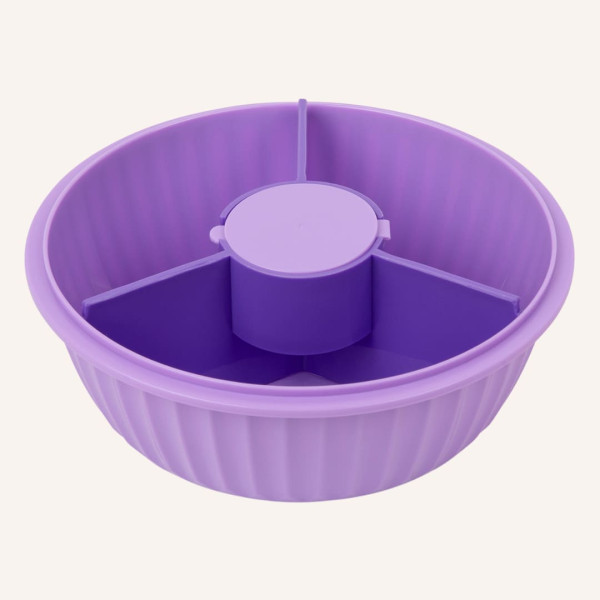 Yumbox Poke Bowl Φαγητοδοχείο με 3 χωρίσματα (Maui Purple)