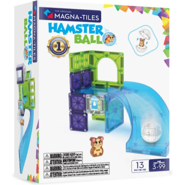 Magna-Tiles Μαγνητικό Παιχνίδι 13 Κομματιών Hamster Ball