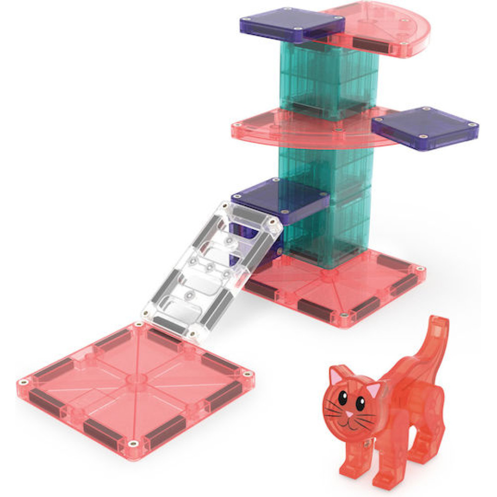 Magna-Tiles Μαγνητικό Παιχνίδι 13 κομματιών Cat Tree