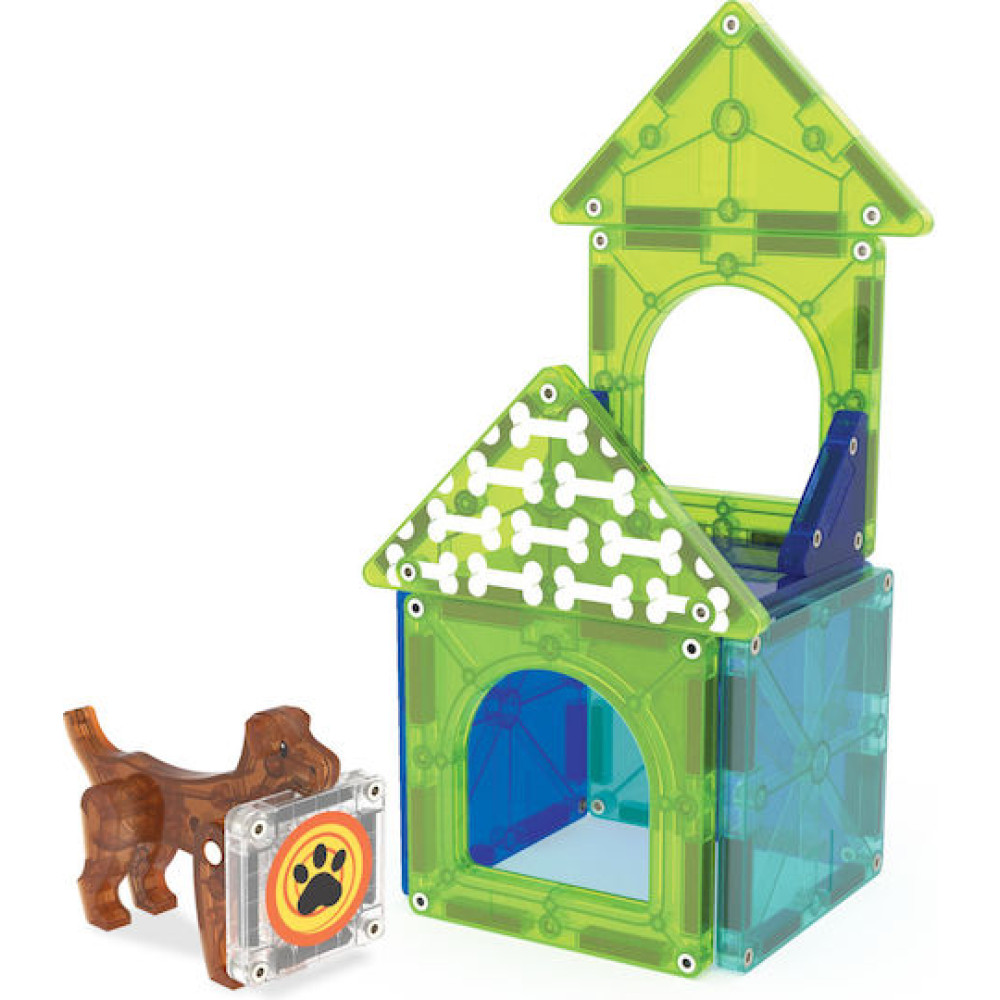 Magna-Tiles Μαγνητικό Παιχνίδι 13 κομματιών Dog House