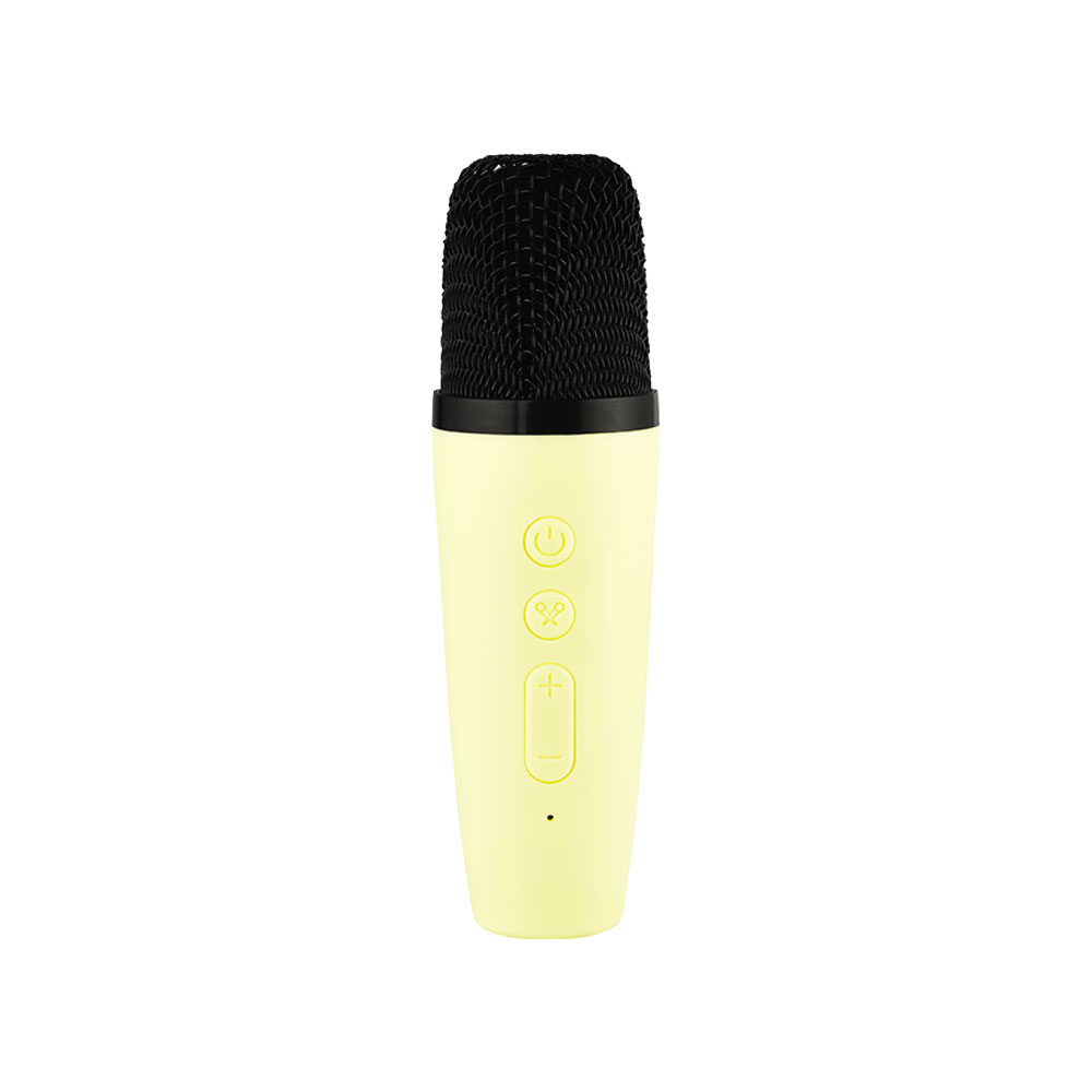 Kiddoboo KidsVoice mini Karaoke NikoletaTV BT Ηχείο & Μικρόφωνο (Yellow)