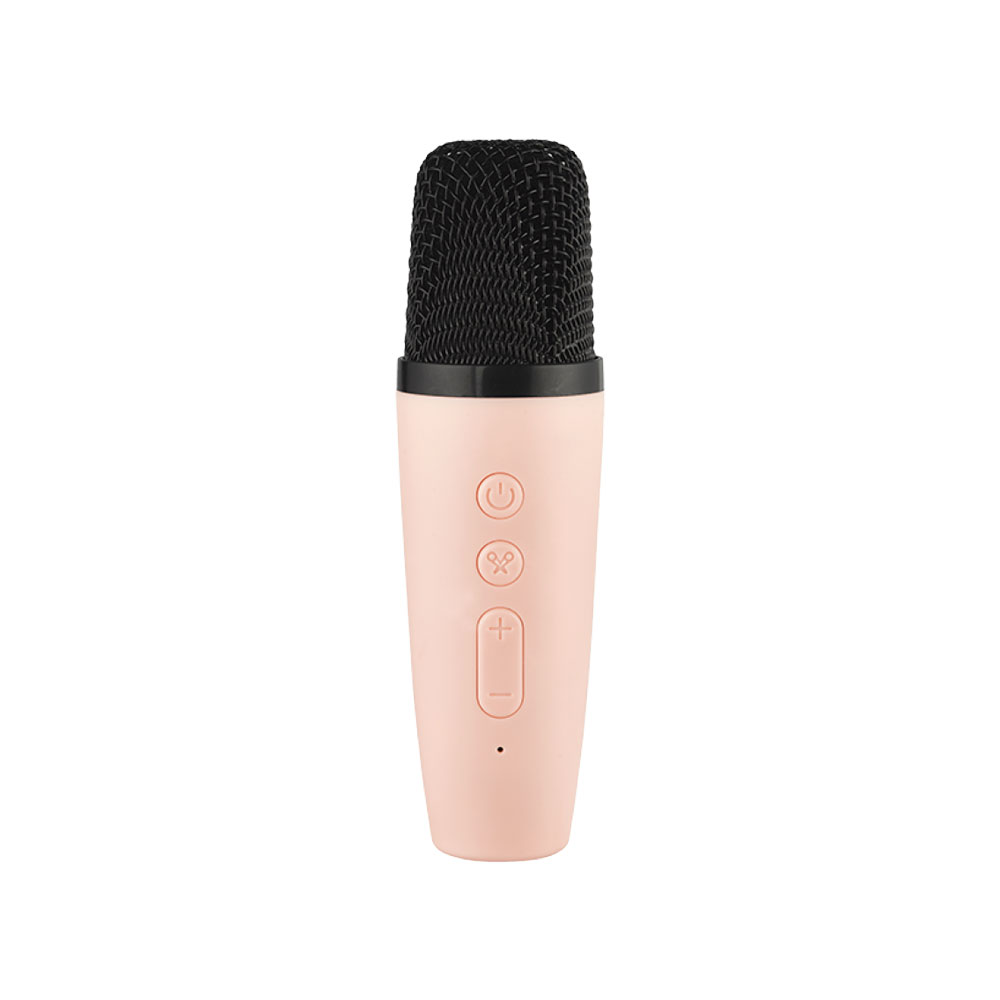 Kiddoboo KidsVoice mini Karaoke NikoletaTV BT Ηχείο & Μικρόφωνο (Pink)