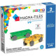 Magna-Tiles Μαγνητικό Παιχνίδι 2 κομματιών Car Expansion (Πράσινο Κίτρινο)