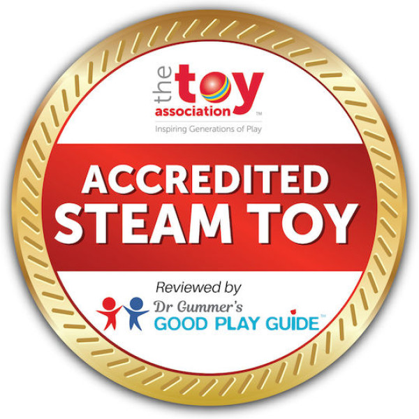 Magna-Tiles Μαγνητικό Παιχνίδι 2 κομματιών Car Expansion (Μπλε Πορτοκαλί)