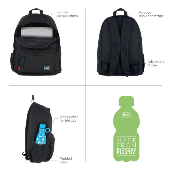 Legami LEGBPK0019 Σακίδιο My Backpack - Panda