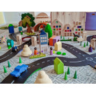Waytoplay Σετ Βασιλιάς του Δρόμου (40 τμχ) με Αυτοκινητάκια