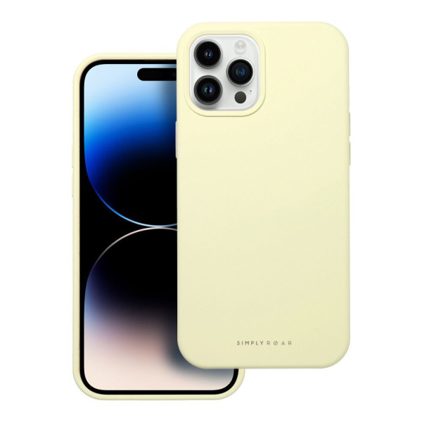 Roar Cloud Skin θήκη για iPhone 12 Pro Max (Light Yellow)