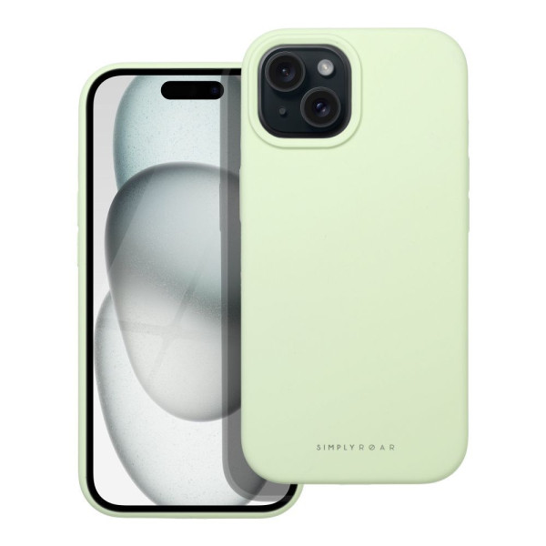 Roar Cloud Skin θήκη για iPhone 15 Plus (Light Green)