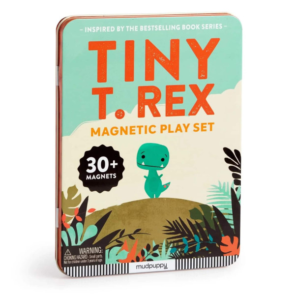 Mudpuppy Μαγνητικό παιχνίδι σύνθεσης "Rex ο Mικρός Δεινόσαυρος"
