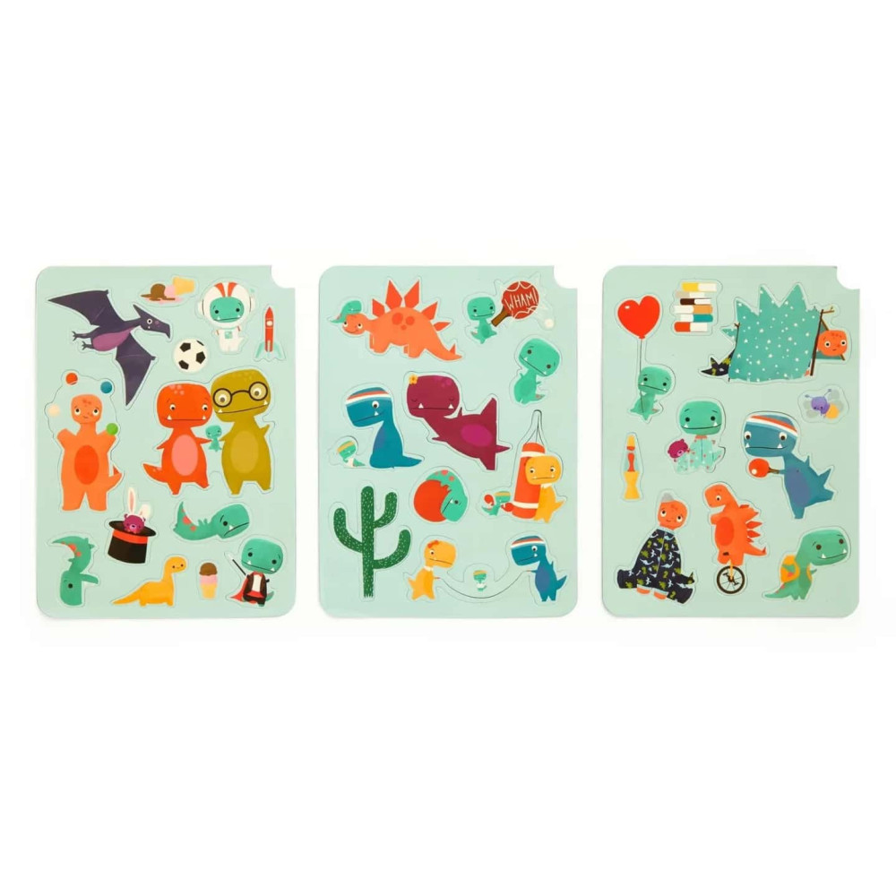 Mudpuppy Μαγνητικό παιχνίδι σύνθεσης "Rex ο Mικρός Δεινόσαυρος"