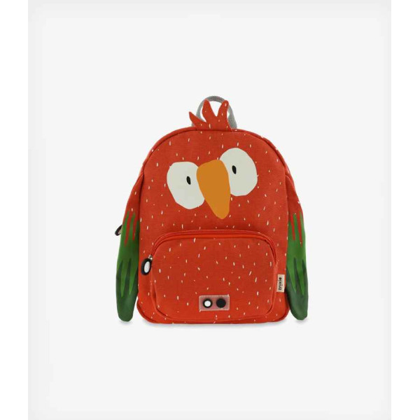 Trixie Mr. Parrot Σχολικό Σακίδιο Πλάτης Νηπιαγωγείου