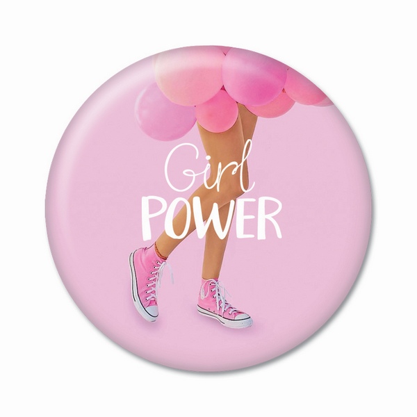 Thinkofme Μαγνητάκι 5.9cm Girl Power