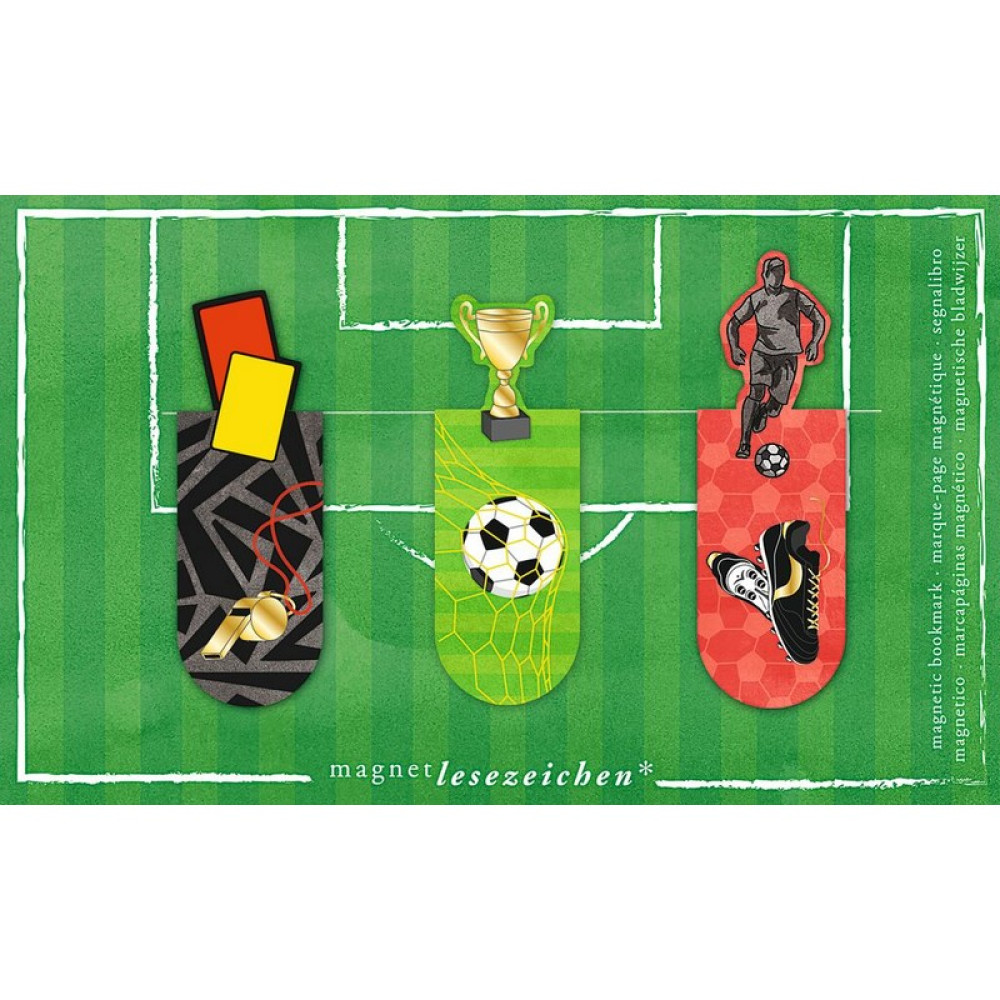 Moses Μαγνητικοί Σελιδοδείκτες Football Fan 3τμχ