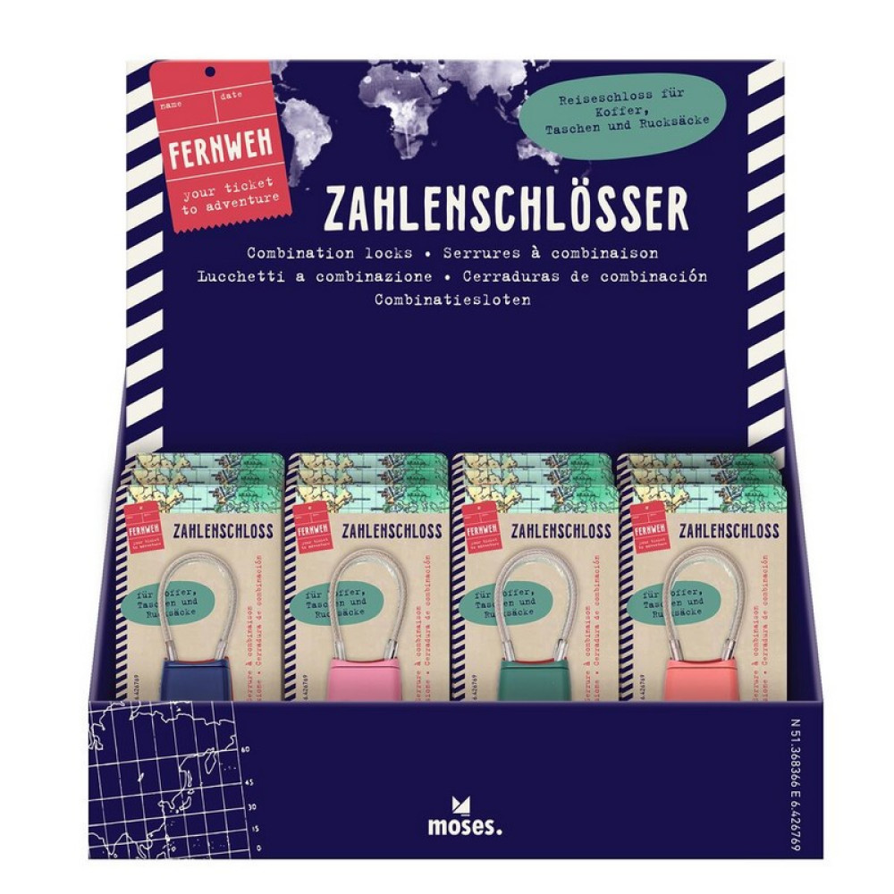 Moses Locker Βαλίτσας (Πράσινο)